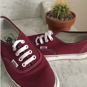 Vans Canvas Authentic Skate Shoes